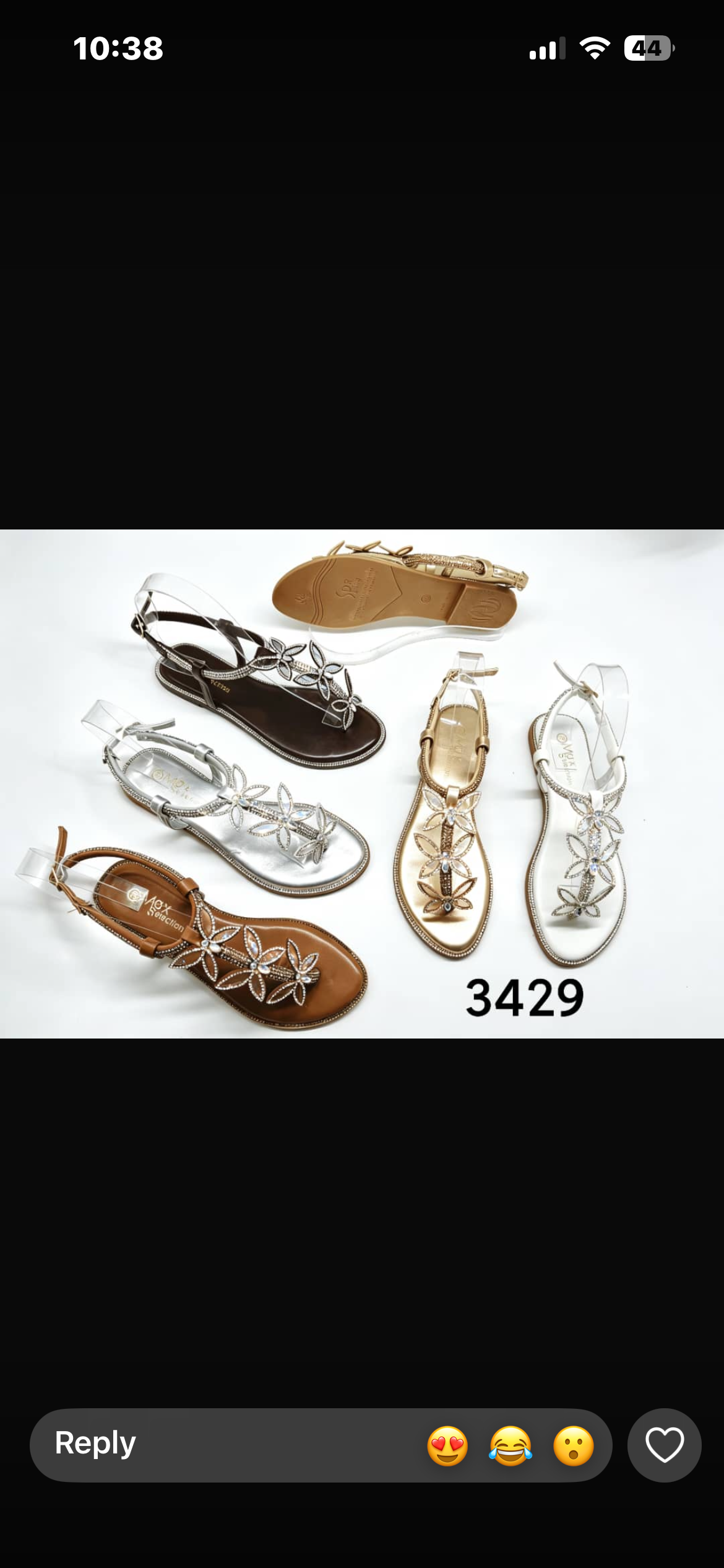 Butterfly sandals